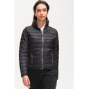 Пуховик легкий женский Ride Women темно-синий, размер L для нанесения логотипа