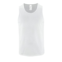 Майка мужская Sporty TT Men белая, размер 3XL для нанесения логотипа
