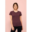 Футболка женская Regent Fit Women, пыльно-розовая, размер L для нанесения логотипа