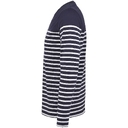 Футболка мужская с длинным рукавом Matelot LSL Men, темно-синяя с белым, размер 3XL для нанесения логотипа