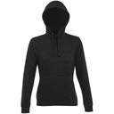 Толстовка женская Spencer Women, черная, размер L для нанесения логотипа