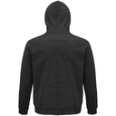 Толстовка унисекс Stellar, черный меланж, размер 3XL для нанесения логотипа