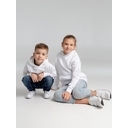 Толстовка детская Stellar Kids, белая, на рост 96-104 см (4 года) для нанесения логотипа