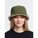 Панама Bucket двусторонняя, хаки с бежевым, размер M/L для нанесения логотипа