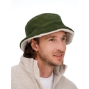 Панама Bucket двусторонняя, хаки с бежевым, размер S/M для нанесения логотипа