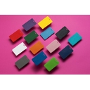 Чехол для пропуска Devon, ярко-синий для нанесения логотипа