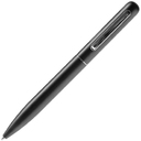 Ручка шариковая Scribo, матовая серая для нанесения логотипа
