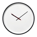 Часы настенные ChronoTop, черные для нанесения логотипа