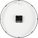 Часы настенные ChronoTop, черные для нанесения логотипа