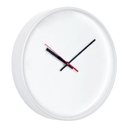 Часы настенные ChronoTop, белые для нанесения логотипа