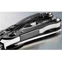 Мультитул Skeletool CX, стальной с черным для нанесения логотипа