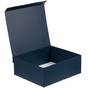 Коробка My Warm Box, темно-синяя для нанесения логотипа
