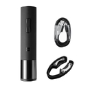Электрический штопор HuoHou Electric Wine Bottle Opener, черный для нанесения логотипа