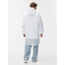Дождевик Rainman Zip, белый, размер M для нанесения логотипа