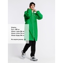 Дождевик Rainman Zip, зеленый, размер S для нанесения логотипа