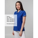 Рубашка поло женская Virma Stripes Lady, ярко-синяя, размер S для нанесения логотипа