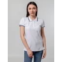 Рубашка поло женская Virma Stripes Lady, белая, размер S для нанесения логотипа