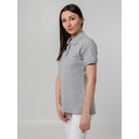 Рубашка поло женская Virma Stretch Lady, серый меланж, размер S для нанесения логотипа