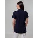 Рубашка поло женская Virma Stretch Lady, темно-синяя, размер L для нанесения логотипа