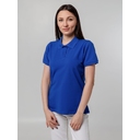 Рубашка поло женская Virma Stretch Lady, ярко-синяя, размер S для нанесения логотипа