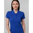 Рубашка поло женская Virma Premium Lady, ярко-синяя, размер S для нанесения логотипа