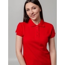 Рубашка поло женская Virma Premium Lady, красная, размер S для нанесения логотипа