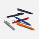Ручка шариковая Prodir DS4 PMM-P, красная для нанесения логотипа