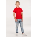Рубашка поло детская Virma Kids, красная, 6 лет для нанесения логотипа
