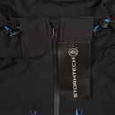 Куртка софтшелл женская Patrol черная с красным, размер L для нанесения логотипа