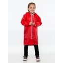 Дождевик детский Rainman Kids красный, 7-9 лет для нанесения логотипа