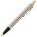 Ручка шариковая Parker IM Core K321 Brushed Metal GT M для нанесения логотипа