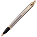 Ручка шариковая Parker IM Core K321 Brushed Metal GT M для нанесения логотипа