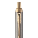 Ручка шариковая Parker IM Core K321 Brushed Metal GT M для нанесения логотипа