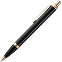 Ручка шариковая Parker IM Core Black GT, черная для нанесения логотипа