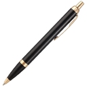 Ручка шариковая Parker IM Core Black GT, черная для нанесения логотипа