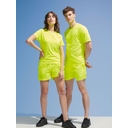 Футболка унисекс Sporty 140, неоново-коралловая, размер 3XL для нанесения логотипа