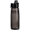 Спортивная бутылка Rally, черная для нанесения логотипа