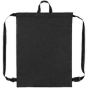 Рюкзак-мешок Melango, черный для нанесения логотипа