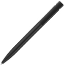 Ручка шариковая Liberty Polished, черная для нанесения логотипа
