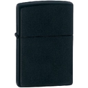 Зажигалка Zippo Classic Matte, матовая черная для нанесения логотипа