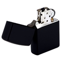 Зажигалка Zippo Classic Matte, матовая черная для нанесения логотипа