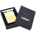 Зажигалка Zippo Classic Brushed, золотистая для нанесения логотипа