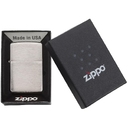 Зажигалка Zippo Classic Brushed, серебристая для нанесения логотипа