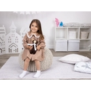 Мягкая игрушка Beastie Toys, мишка с белым шарфом для нанесения логотипа