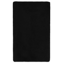 Флисовый плед Warm&Peace XL, черный для нанесения логотипа