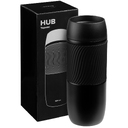Термостакан Hub, черный для нанесения логотипа
