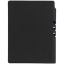 Ежедневник Flexpen Black, недатированный, черный с синим для нанесения логотипа