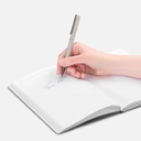Ручка шариковая Blade Soft Touch, серая для нанесения логотипа