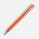 Ручка шариковая Blade Soft Touch, оранжевая для нанесения логотипа
