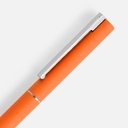 Ручка шариковая Blade Soft Touch, оранжевая для нанесения логотипа